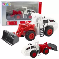 LEAN TOYS Construction Vehicle Excavator Bulldozer Movable Metal Bucket Lights Sounds