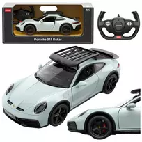 RASTAR Porsche 911 Dakar Standard Version nuotoliniu valdymu automobilis 1:14 geltonas