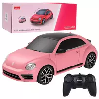 Rastar Volkswagen Beetle UV Sensitive Remote Controlled RC Car Pink 1:24