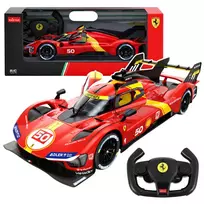 Ferrari 499P RC automobilis Rastar 1:24 raudonas