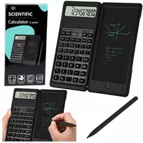 LEAN Scientific Office Calculator su LCD ekranu, grafikos planšete, rašikliu, 10 skaitmenų