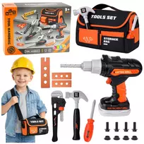 LEAN TOYS DIY Tool Kit in Bag Drill and Screwdriver 25 pcs.