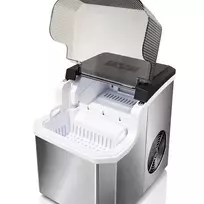 Extralink SmartLife Cube Ice Essential ledų gaminimo aparatas 12kg/24h 2.2L juodas/sidabrinis
