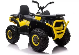 QUAD LOCK Electric Ride On Quad XMX607 for Kids with LED Lights MP3 - Geltona