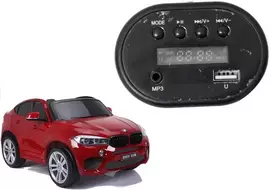 LEAN CARS radijo skydelis elektriniam vaikiškam automobiliui BMW X6M
