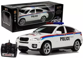 Valdomas policijos automobilis Coupe R/C 4861 Lean Toys