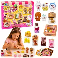 LEAN TOYS DIY Crafting Decorating Squishy Mini Sweets Snacks Kit