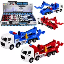 LEAN TOYS Boom Truck Metal Cab Adjustable Hook 1:55