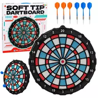 LEAN TOYS Electronic Dartboard Soft Tip Darts Set 42.5 cm