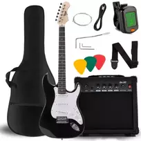V-TONE EGA 39 BK elektrinė gitara 4/4 Stratocaster Black