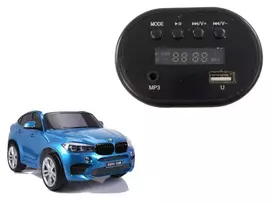 LEAN CARS Muzikos skydelis elektriniam automobiliui JJ2168 – atsarginė dalis su USB, AUX, SD kortele, 12V
