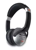 Numark HF125 DJ ausinės – uždengtos, 40 mm tvarkyklės, juodos