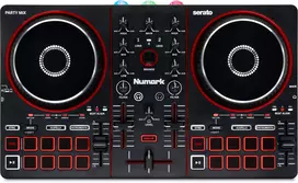 Numark Party Mix MKIII DJ valdiklis su įmontuotais garsiakalbiais ir šviesų šou