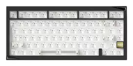 AKKO DIY Barebone Keyboard 65% 68-Key Tri-Mode Hot-Swappable Black