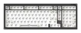 AKKO DIY Barebone Keyboard 75% Tri-Mode Hot-Swappable Gasket Mount Black