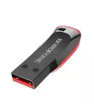 Borofone BUD2 GENEROUS USB 2.0 8GB Juodas atmintukas