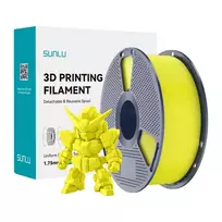 SUNLU PLA+ 2.0 Filament Yellow 1.75mm 1kg