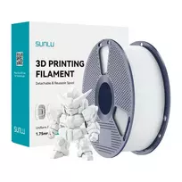 SUNLU PLA+ 2.0 Filament 1.75mm Ceramic White 1kg
