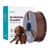 SUNLU PLA+ Filament 1.75mm Chocolate 1kg