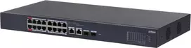 Dahua Switch PoE CS4218-16ET-240 16-Port 10/100 PoE + 2 SFP Unmanaged 240W