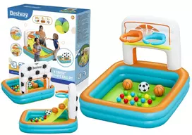 Bestway H2OGO! Inflatable Playground with Balls 120 x 107 x 84 cm