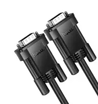 Hoco US11 VGA Male to VGA Male HD Data Cable (2m) Black