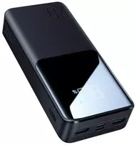 Joyroom JR-QP192 Star Series Mini 20000 mAh 22.5W Power Bank su skaitmeniniu ekranu Juoda