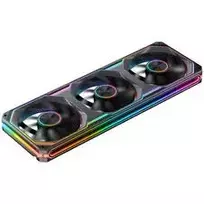 Jonsbo XA-360 360mm vandens aušintuvas CPU, PWM, ARGB, juodas