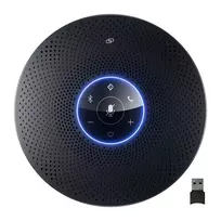 EMEET OfficeCore M2 Max konferencinis garsiakalbis - 8 mikrofonų masyvas, 360° garsas, USB-C/Bluetooth 5.0, 24h baterija, grandininis jungimas