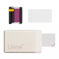 Liene Pearl N200 Pro 2x3 nešiojamasis nuotraukų spausdintuvas (auksinis)
