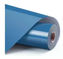 LOKLIK Basic Heat Transfer Vinyl Ocean Blue 30.5 x 180 cm HTV for Cutting Plotter and Textiles