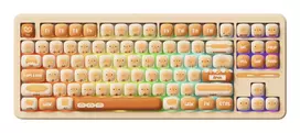 AKKO TAC87 Bun Wonder Tenkeyless mechaninė klaviatūra – daugiarėžimė RGB, su keičiamais jungikliais