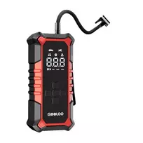 GOOLOO A6 Gear Air Compressor - Digital Tire Inflator su 150 PSI, 6000mAh baterija, LED žibintuvėliu ir USB-C įkrovimu