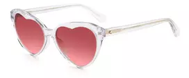 KATE SPADE Moteriški akiniai nuo saulės Velma-S-900 – juodas rėmelis, pilki gradientiniai lęšiai, 57/16/140 mm