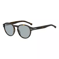 BOSS Vyriški Akiniai Nuo Saulės BOSS1506S086 Tamsiai Havana Pilkas Gradientas 52/20/145 mm