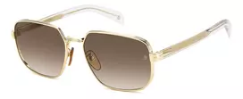 DAVID BECKHAM DB7121GSLOJ Vyriški kvadratiniai akiniai nuo saulės Havana Brown 60mm