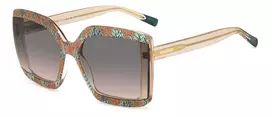 MISSONI Moteriški Drugelio Formos Akiniai Nuo Saulės MIS0186S038 53/17/145 mm