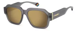 Polaroid PLD6212SXRIW Unisex stačiakampiai akiniai nuo saulės - poliarizuoti UV400 54 mm