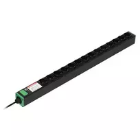 APC Easy Rack PDU Basic, vertikalus, 1 fazės, 3,7 kW, 230 V, 16 A, 14x Schuko lizdai