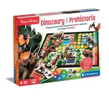 Stalo žaidimas Viktorina Dinozaurai & Priešistorė Ledo Amžiaus Leidimas Lenkų Kalba Clementoni 50804