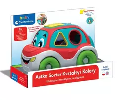Clementoni Interaktyvus formų ir spalvų rūšiavimo automobilis (lenkų ir anglų kalba) 50808