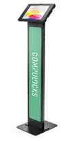 Compulocks iPad 10.9 10th Gen Swell Enclosure Brandable Floor Stand - Juodas