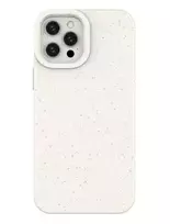 ECO Silicone Cover, skirtas Apple iPhone 12 Pro Max – Baltas