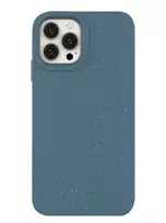 Eco Apple iPhone 14 Pro Silicone Degradable Cover Blue