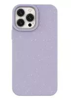 Eco Apple iPhone 14 Pro Silicone Degradable Cover Purple