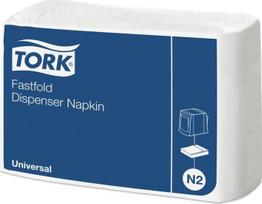 Tork Fastfold N2 servetėlės, 300 lapelių, baltos, 2 vnt.