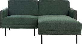Kampinė sofa Beliani Breda, žalia sp., dešininė, 192 x 155 cm x 85 cm