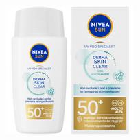 Veido kremas Nivea Sun Derma Skin Clear, 40 ml, SPF 50+