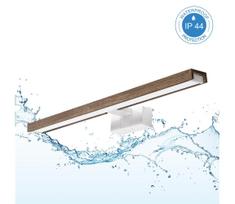 Brilagi-LED Vonios veidrodžio apšvietimas 3 viename WOODY MIRROR LED/12W/230V 60 cm IP44 balta/ąžuolas