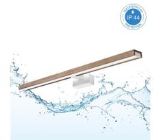 Brilagi-LED Vonios veidrodžio apšvietimas 3 viename WOODY MIRROR LED/15W/230V 80 cm IP44 balta/ąžuolas